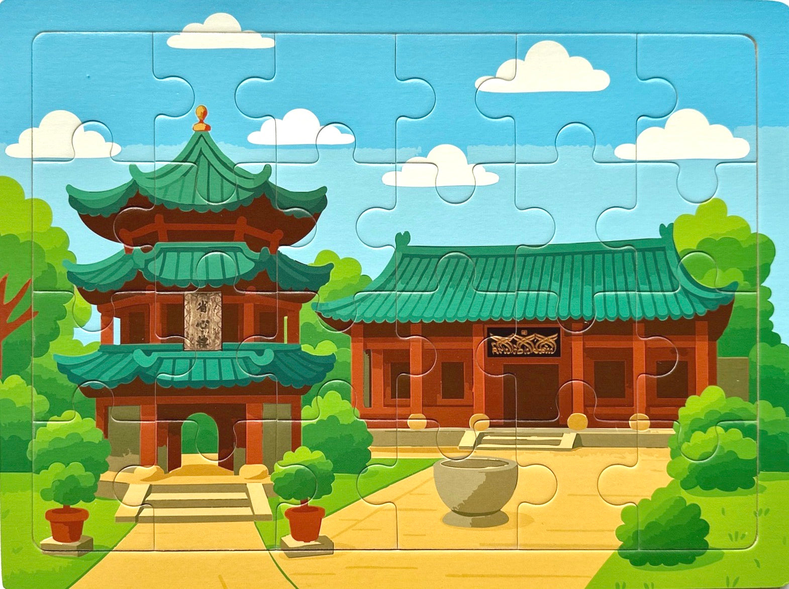 The Great Mosque of Xi’an, China — 24-Piece Puzzle